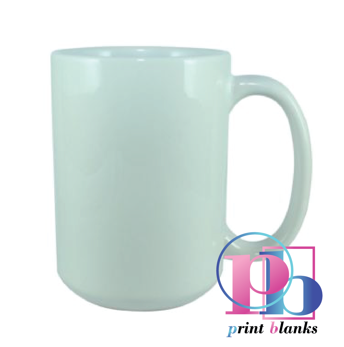 White Sublimation Jumbo Mugs