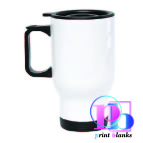 14oz Travel mugs - White