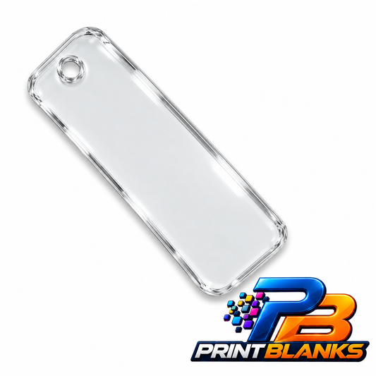 Clear Number Plate Keyring