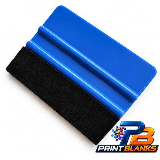 Squeegee with felt - Blue (Standard)