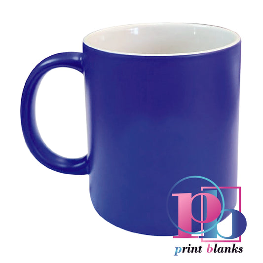 11oz Colour changing mug - Blue