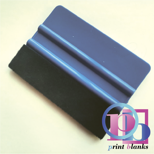 Squeegee with felt - Blue (Standard)