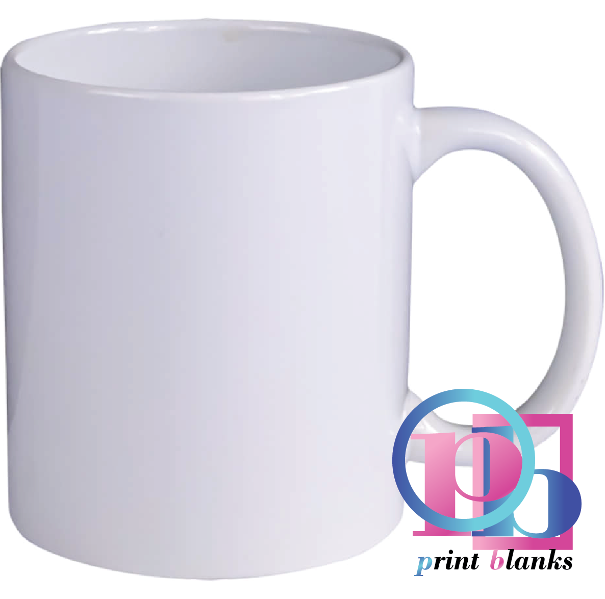 10 x Standard White Mugs and 10 x Boxes