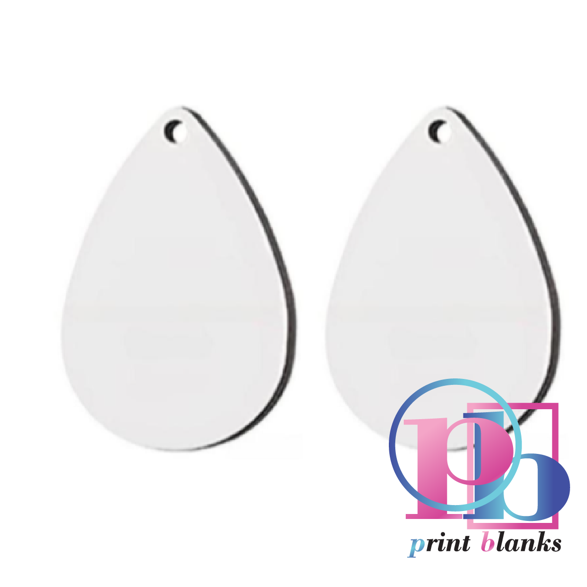 3mm Teardrop Earrings